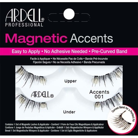 PESTAÑAS ARDELL ACCENTS 001 MAGNETIC