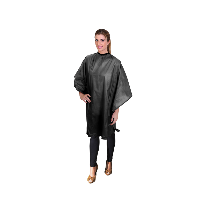 CAPA PLASTICO NEGRA 112x130cm VELCRO