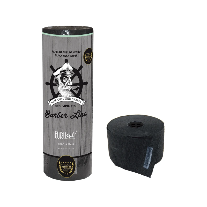 PACK 5 ROLLOS NEGRO PAPEL CUELLO B.LINE