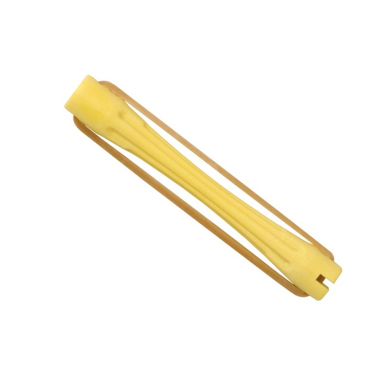 BIGUDIES PLASTICO Nº2 AMARILLO 12uds.