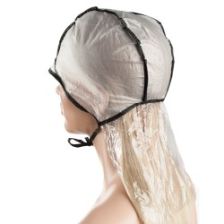 GORRO DE MECHAS RIBETE NEGRO 10 unidades
