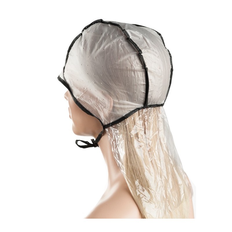 GORRO DE MECHAS RIBETE NEGRO 10 unidades