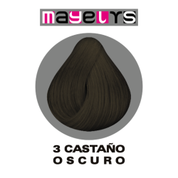 TINTE CASTAÑO OSCURO 3 100ml