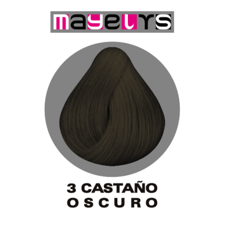 TINTE CASTAÑO OSCURO 3 100ml
