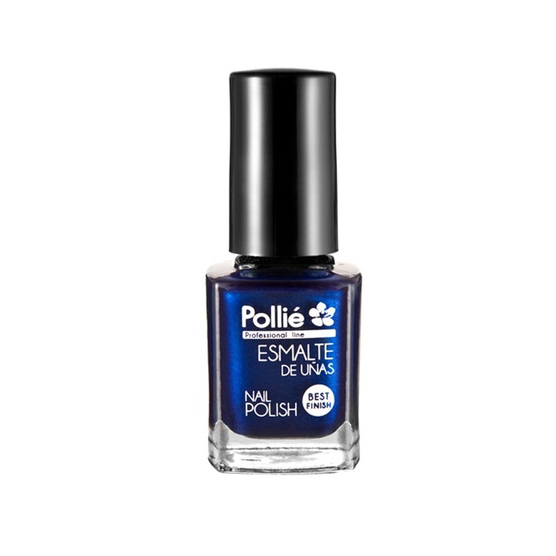 ESMALTE UÑAS AZUL METALIZADO 12ml POLLIE