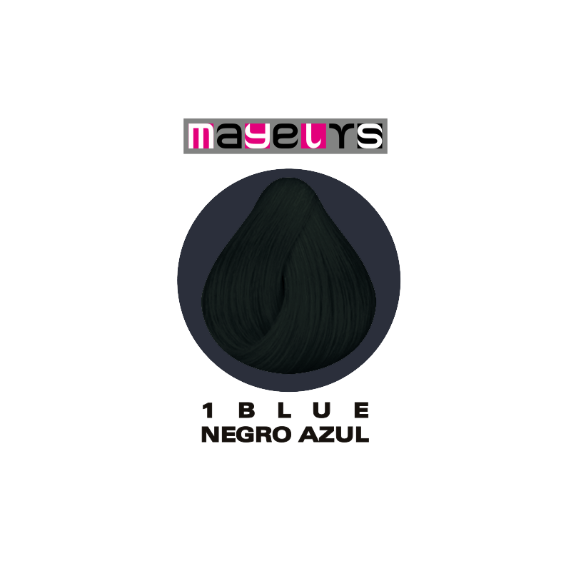 TINTE NEGRO AZUL 1blue 100ml