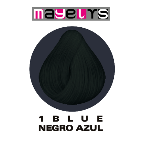 TINTE NEGRO AZUL 1blue 100ml