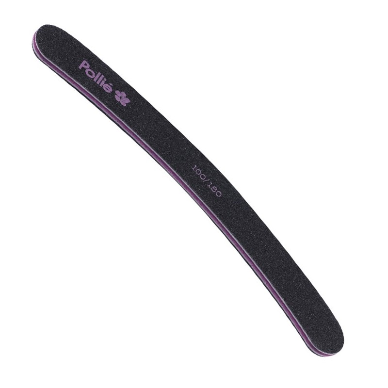 LIMA CURVA 100/180 NEGRA ACOLCH.POLLIE