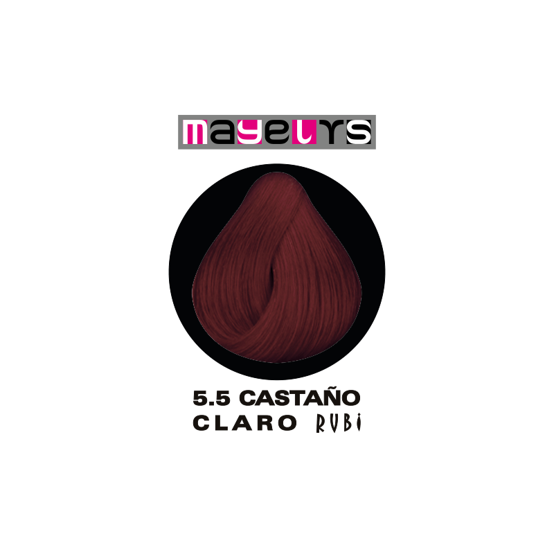 TINTE CASTAÑO CLARO RUBI 5.5 100ml