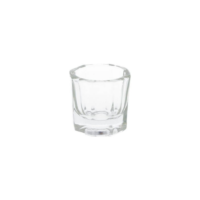 VASO DE CRISTAL PARA UÑAS