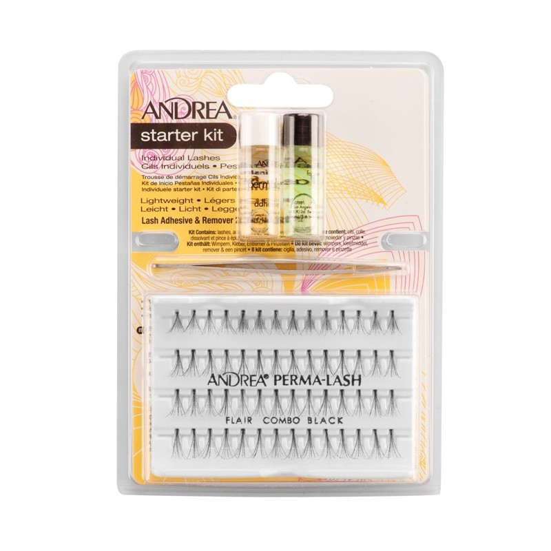 KIT PESTAÑAS INDIV. COMBO NEGRA STARTER