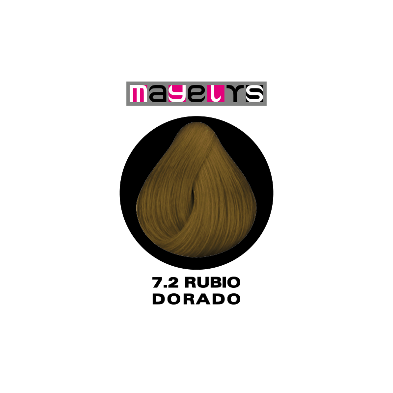 TINTE RUBIO DORADO 7.2 100ml