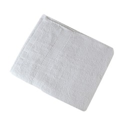 TOALLA 50x90cm BLANCA ALGODON 100%