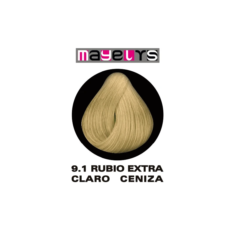 TINTE RUBIO EXTRA CLARO CENIZA 9.1 100ml