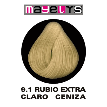 TINTE RUBIO EXTRA CLARO CENIZA 9.1 100ml