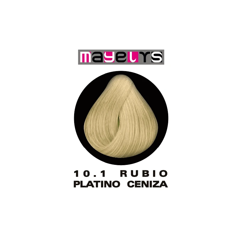 TINTE RUBIO PLATINO CENIZA 10.1 100ml