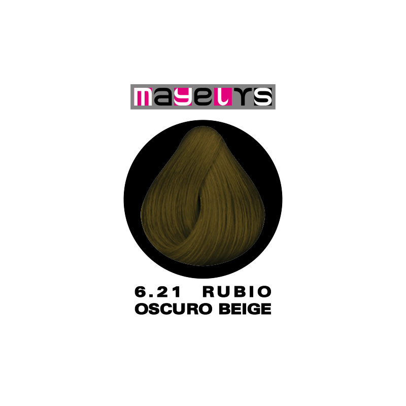 TINTE RUBIO OSCURO BEIGE 6.21 100ml