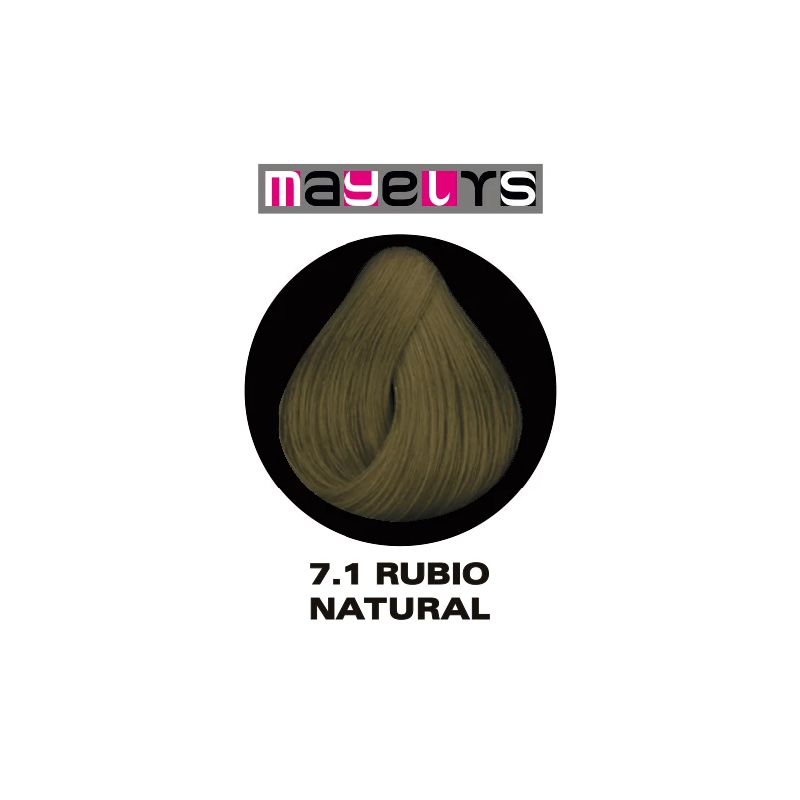TINTE 7.1 RUBIO CENIZA 100ml