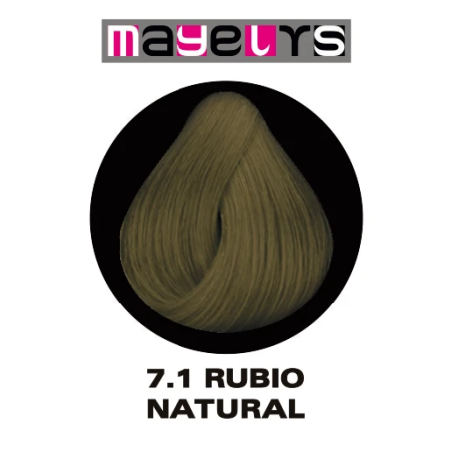 TINTE 7.1 RUBIO CENIZA 100ml