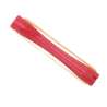 BIGUDIES PLASTICO Nº4 ROJO 12 uds.