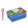CAJA PINZAS PLASTICO GRANDES 60ud