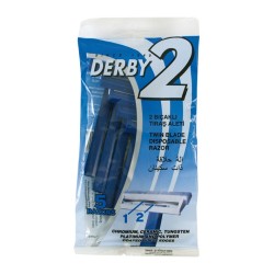 5 MAQUINILLAS AFEITAR 2 HOJAS DERBY2