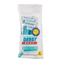 5 MAQUINILLAS AFEITAR PEINE DERBY BODY