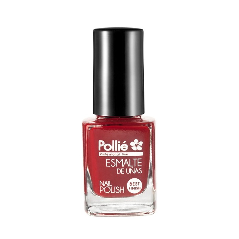 ESMALTE UÑAS ROJO CEREZA 12ml POLLIE