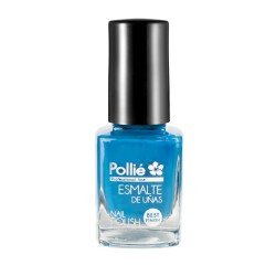 ESMALTE UÑAS AZUL CIAN 12ml POLLIE