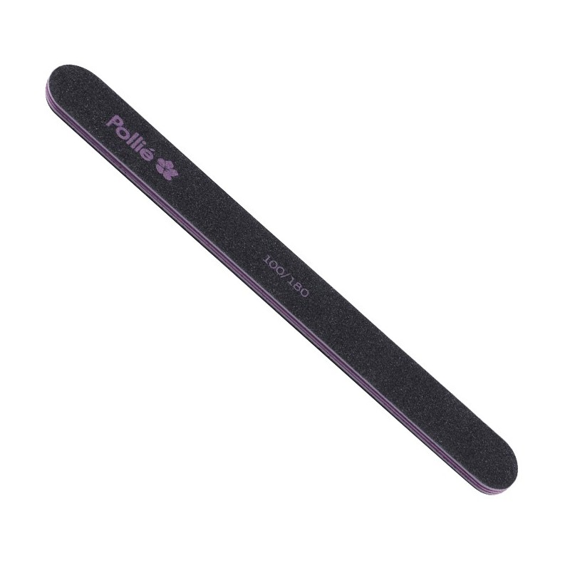 LIMA RECTA 100/180 NEGRA ACOLCH. POLLIE