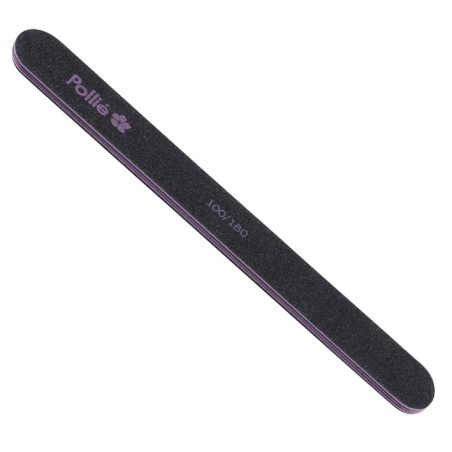 LIMA RECTA 100/180 NEGRA ACOLCH. POLLIE