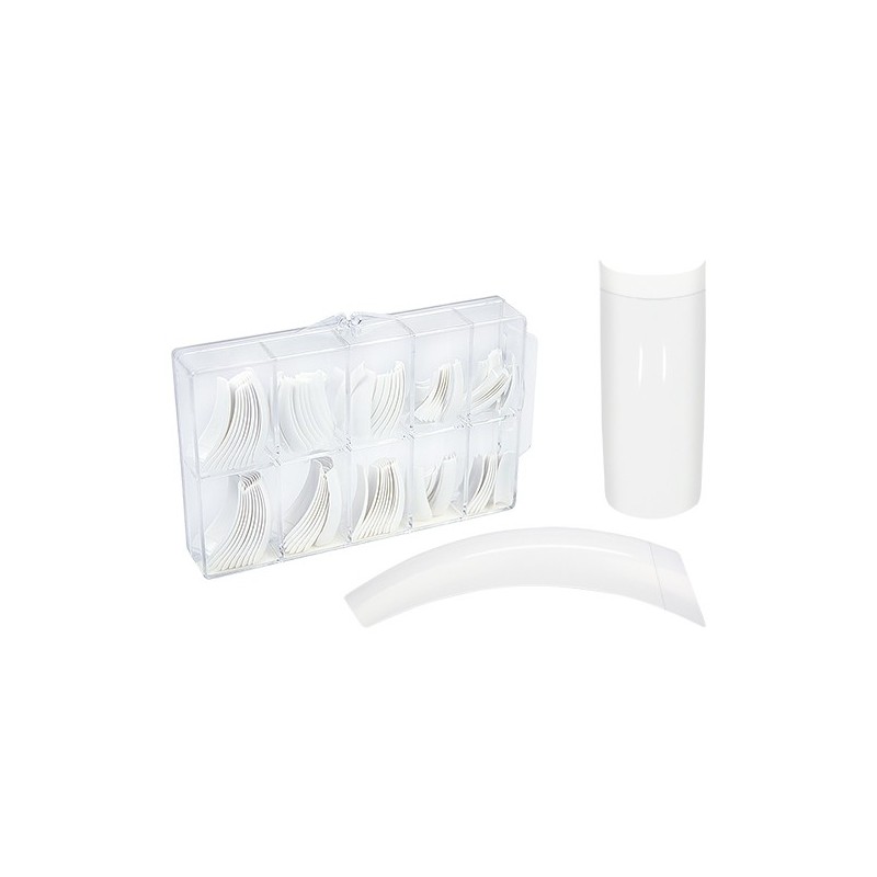 CAJA DE 100 TIPS BLANCOS
