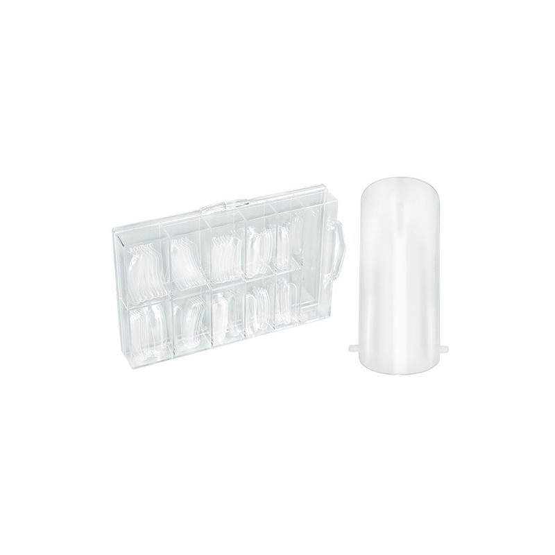 CAJA DE 100 TIPS ENCAPSULADO TRANSPARENT