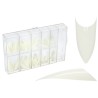 CAJA DE 100 TIPS STILETTO NATURALES