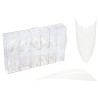 CAJA DE 100 TIPS STILETTO BLANCO