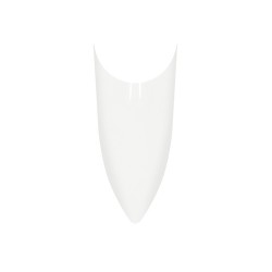 CAJA DE 100 TIPS STILETTO BLANCO