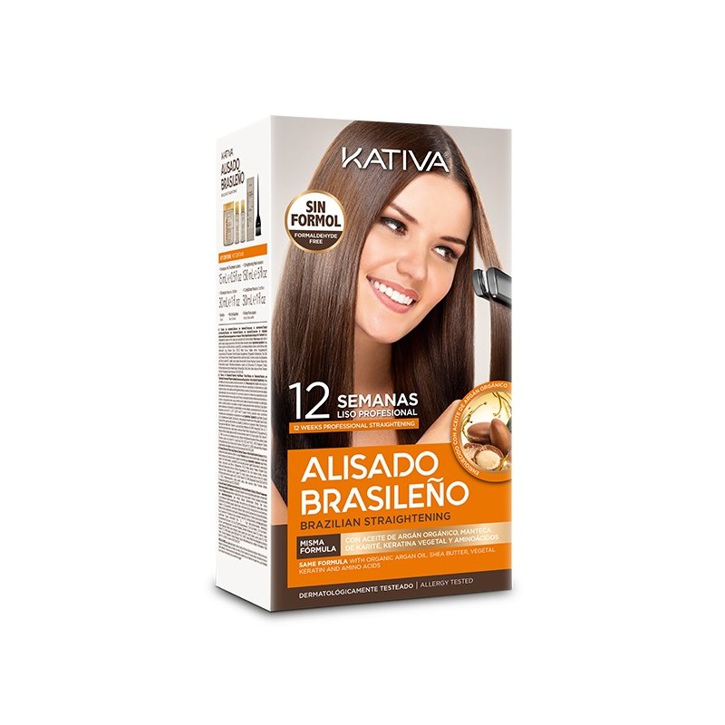 KIT ALISADO BRASILEÑO NATURAL KATIVA