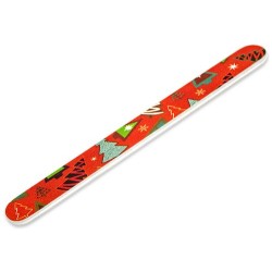 LIMA DE UÑAS RECTA NAVIDAD 180/240