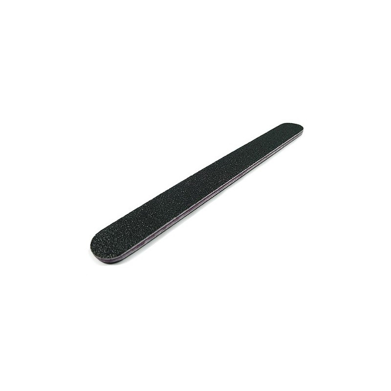 LIMA DE UÑAS RECTA NEGRA 80/80