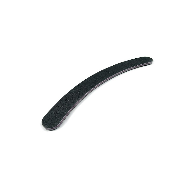 LIMA DE UÑAS CURVA BANANA NEGRA 100/100