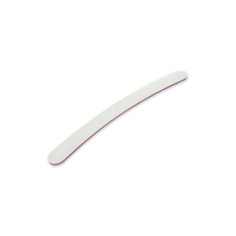 LIMA DE UÑAS CURVA BANANA BLANCA 100/180