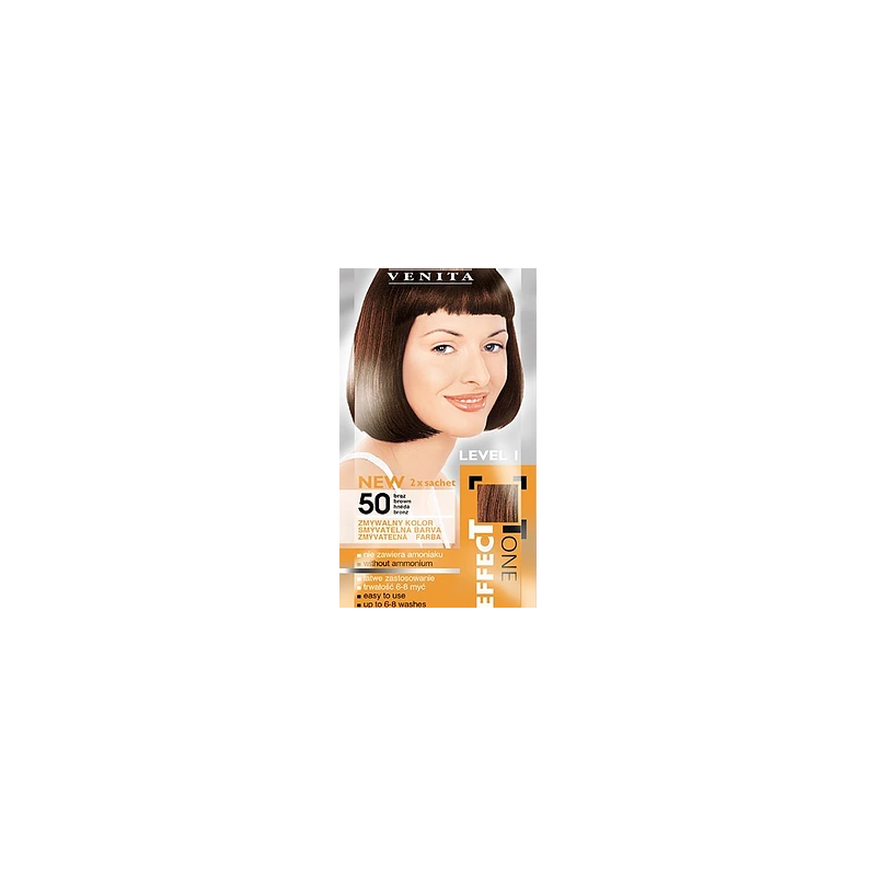 CHAMPU 50 MARRON 2x25ml VENITA