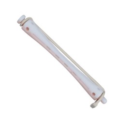 BIGUDIES BLANCO-ROSA Ø7mm LARGO 12uds