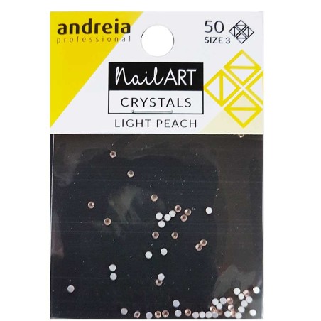 CRYSTALS ANDREIA "LIGTH PEACH" 50ud