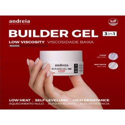 GEL CONSTR. CLEAR BAJA VISC.ANDREIA 44gr