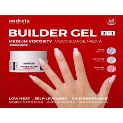 GEL CONSTR.CLEAR MEDIA VISC.ANDREIA 44gr