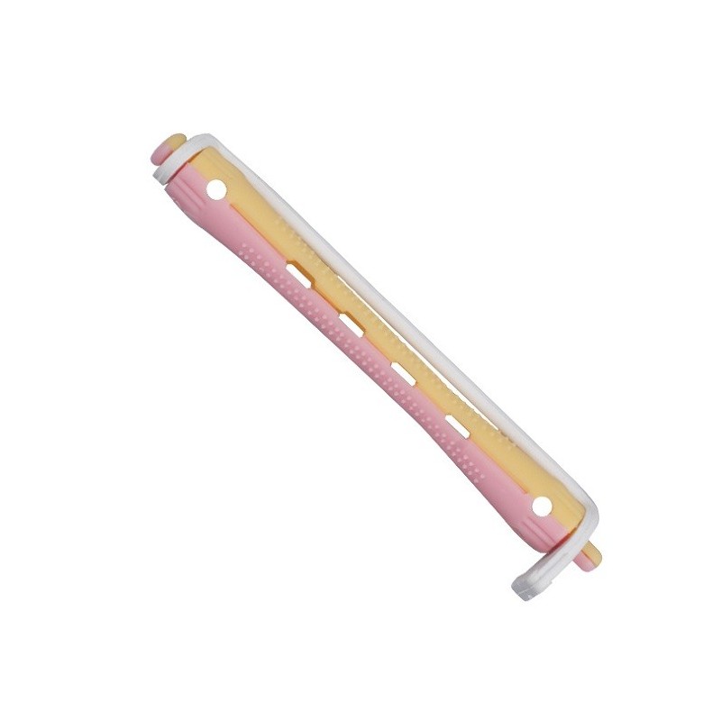 BIGUDIES ROSA-AMARILLO Ø8mm LARGO 12uds