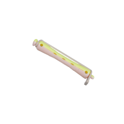 BIGUDIES ROSA-AMARILLO Ø8mm CORTO 12uds