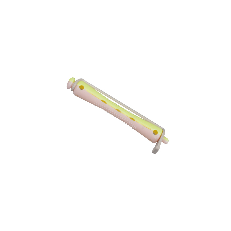BIGUDIES ROSA-AMARILLO Ø8mm CORTO 12uds