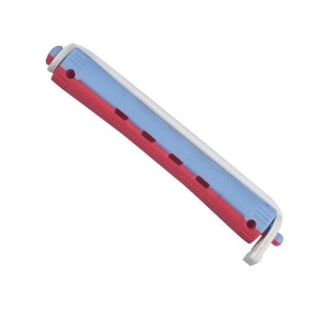 BIGUDIES ROJO-AZUL Ø11mm LARGO 12 uds